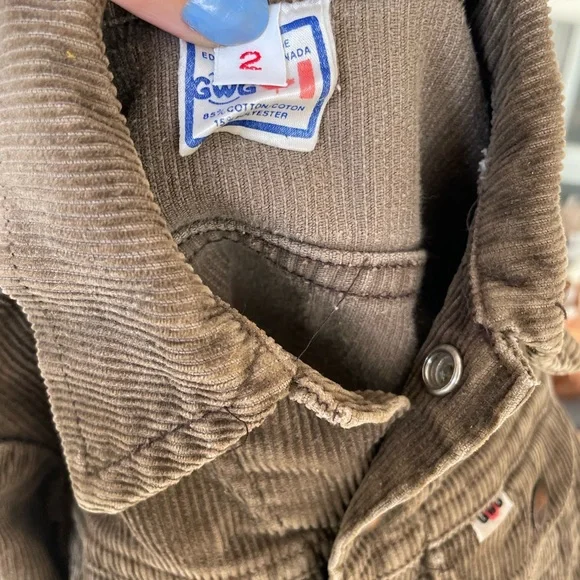 Vintage kids GWG corduroy jacket - Picture 4 of 4